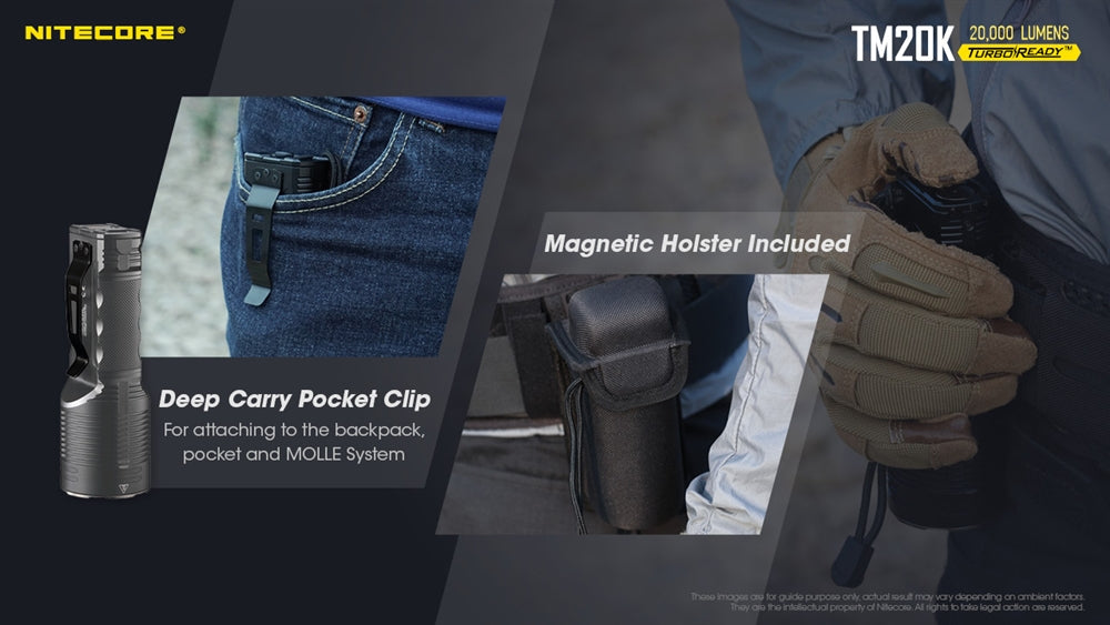 Nitecore TM20K Flashlight