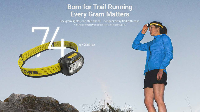 Nitecore UT27 MCT Pro 800 lumen 3 Color Temperatures Running Headlamp